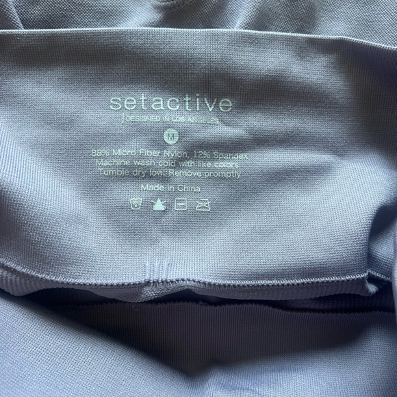 Sculptflex Light Purple High Rise SET Active Leggings Size M - Picture 9 of 9